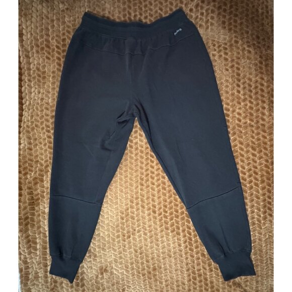 Spyder Active ProWeb Black Jogger Sweatpants Drawstring Zip Pockets Reflective L - Picture 7 of 13